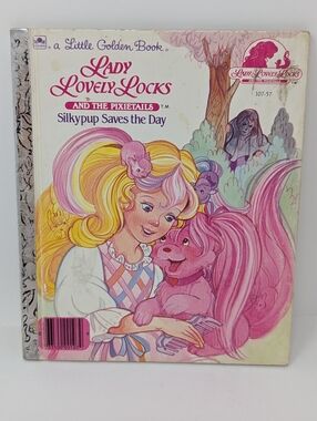 Lady Lovelylocks Golden Book Silky Puppy Saves The Day